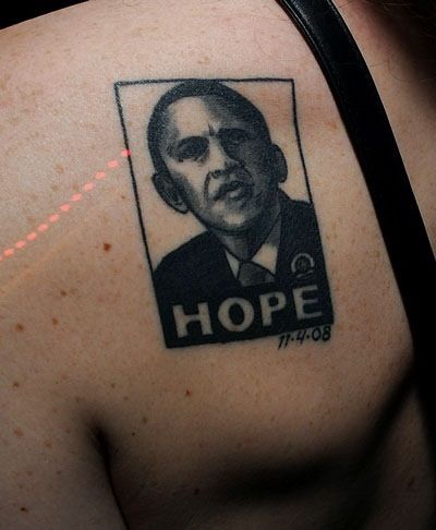 Tattoos of Presidents Past and Future - Tattoos of the Day